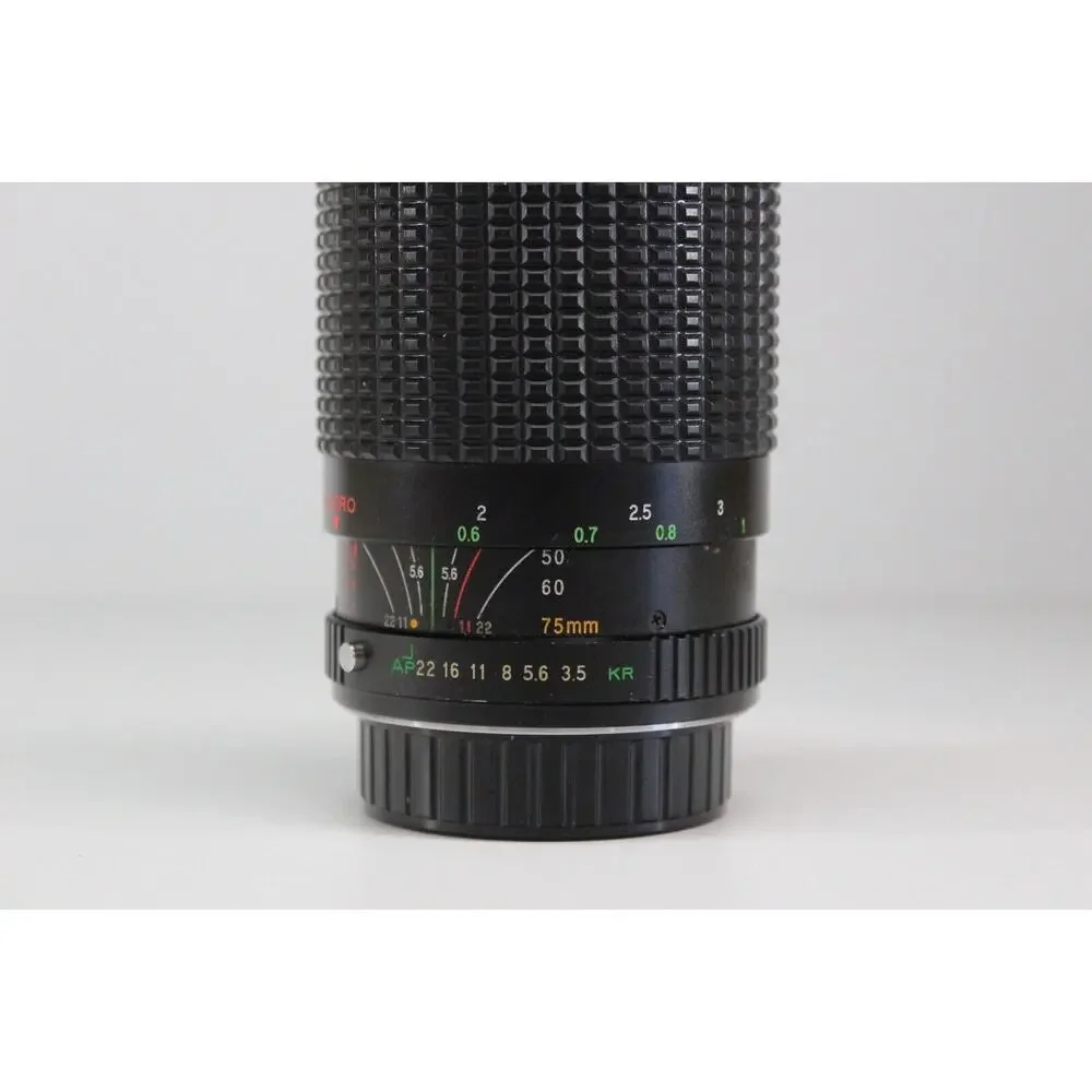 TOU/FIVE STAR MC Mount-Auto Zoom 35-75mm, 1:3.5-4.8 Camera Lens (US SELLER) USED